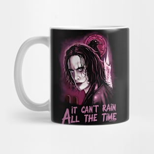 It can't rain all the time. The Crow illustration by BwanaDevilArt Mug